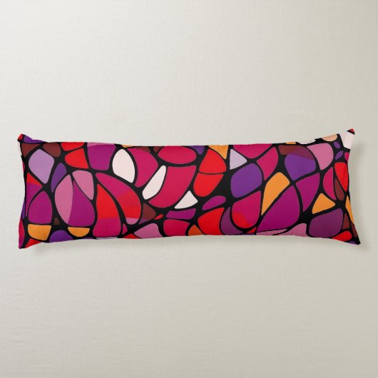 Abstracte buis lichaamskussen (Achterkant)