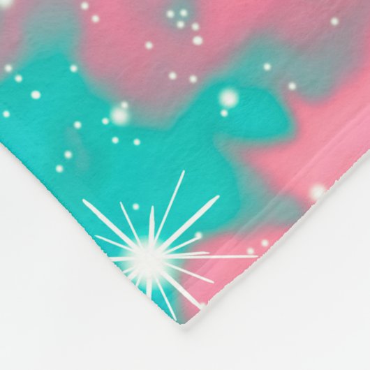 Abstracte buitenruimteillustratie | Fleece Deken (Hoek)