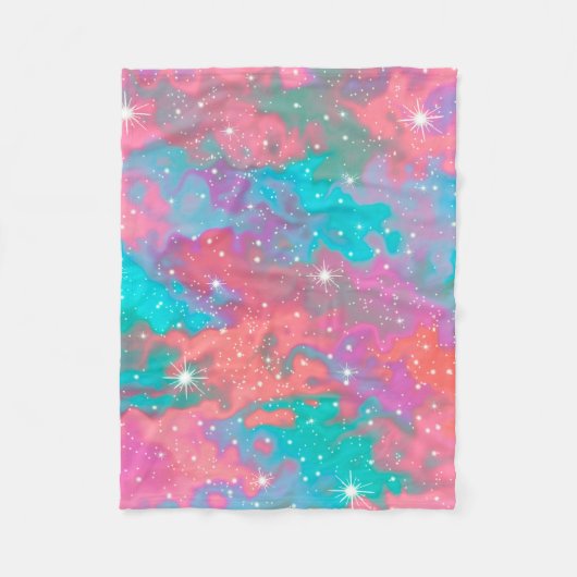 Abstracte buitenruimteillustratie | Fleece Deken (Voorkant)