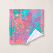 Abstracte buitenruimteillustratie | Handdoek set (Wasdoekje)