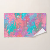 Abstracte buitenruimteillustratie | Handdoek set (Handdoek)