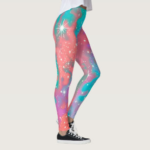 Abstracte buitenruimteillustratie Leggings