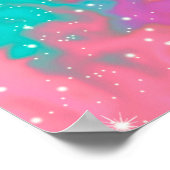 Abstracte buitenruimteillustratie | Poster (Hoek)