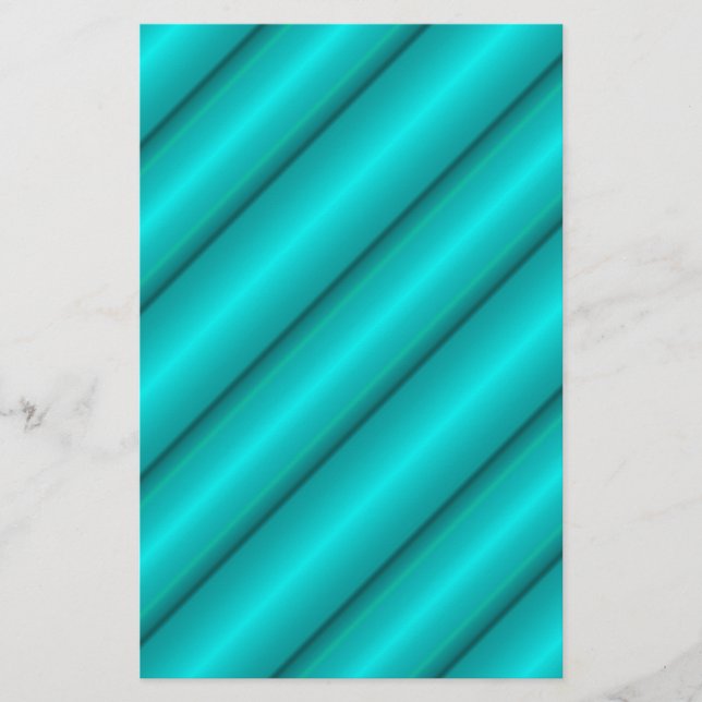 Abstracte buizen in het Blauwgroen (Voorkant)