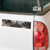 Abstracte Bumpersticker (Op Truck)