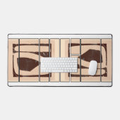 Abstracte bureaumatjes bureaumat (Keyboard & Muis)