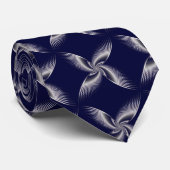 Abstracte butervlieg stropdas (Opgerold)