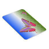 Abstracte butterflies Premium Magnet Magneet (Rechterzijde)