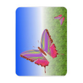 Abstracte butterflies Premium Magnet Magneet (Verticaal)