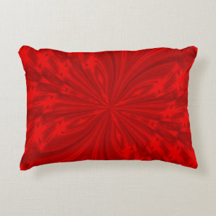 Abstracte Butterfly Aqua Accent Pillow Decoratief Kussen