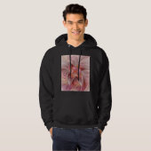 Abstracte Butterfly Colorful Fantasy Fractal Art Hoodie (Voorkant volledig)