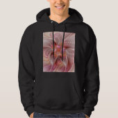 Abstracte Butterfly Colorful Fantasy Fractal Art Hoodie (Voorkant)