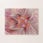 Abstracte Butterfly Colorful Fantasy Fractal Art Legpuzzel (Horizontaal)