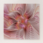 Abstracte Butterfly Colorful Fantasy Fractal Art Legpuzzel (Horizontaal)