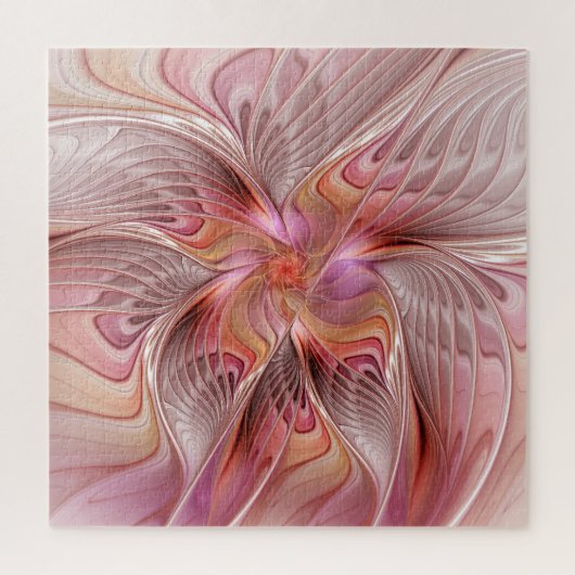 Abstracte Butterfly Colorful Fantasy Fractal Art Legpuzzel (Verticaal)