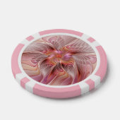 Abstracte Butterfly Colorful Fantasy Fractal Art Poker Chips (Enkel)