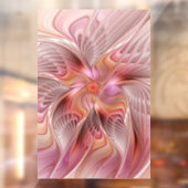 Abstracte Butterfly Colorful Fantasy Fractal Art Raamsticker (Vel 2)