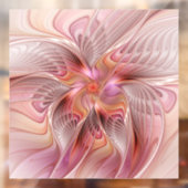 Abstracte Butterfly Colorful Fantasy Fractal Art Raamsticker (Vel 2)