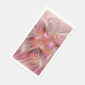 Abstracte Butterfly Colorful Fantasy Fractal Art Servet (Hoek)