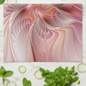 Abstracte Butterfly Colorful Fantasy Fractal Art Theedoek (Gevouwen)