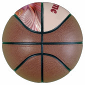 Abstracte Butterfly Colorful Fantasy Fractal Name Basketbal (Rechts)