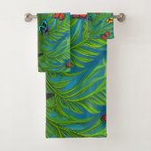 Abstracte Butterfly Dream Garden Bad Handdoek (Insitu)