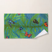 Abstracte Butterfly Dream Garden Bad Handdoek (Handdoek)