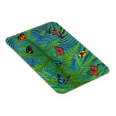 Abstracte Butterfly Dream Garden Magneet (Rechterzijde)