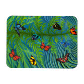 Abstracte Butterfly Dream Garden Magneet (Horizontaal)