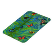 Abstracte Butterfly Dream Garden Magneet (Linkerzijde)