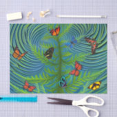 Abstracte Butterfly Dream Garden Tissuepapier (Craft)