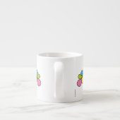Abstracte Butterfly Espresso Cup Espresso Kop (Achterkant)