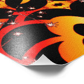 Abstracte Butterfly heARTs Foto Afdruk (Hoek)