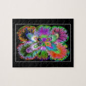 Abstracte Butterfly Puzzle Legpuzzel (Horizontaal)