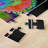 Abstracte Butterfly Puzzle Legpuzzel (Zijkant)