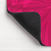 Abstracte Butterfly Raspberry roze MOUSEPAD Muismat (Hoek)