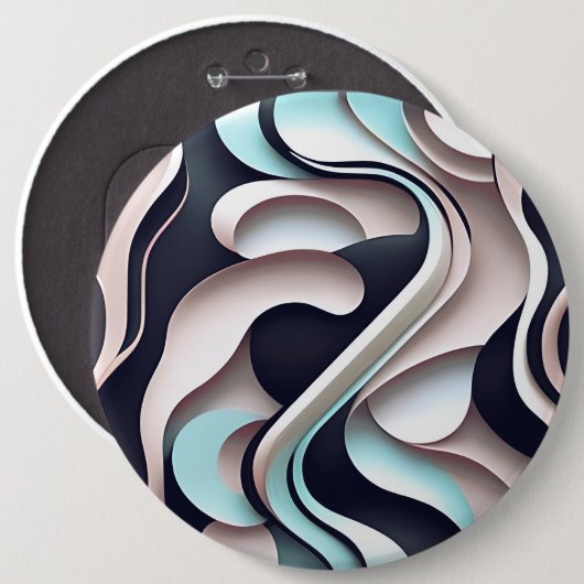 Abstracte Button (Voorkant /achterkant)