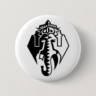 Abstracte Button Ganesh