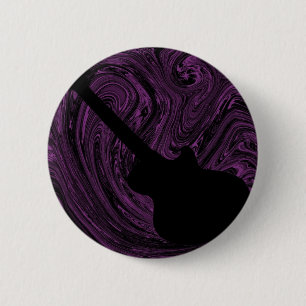 Abstracte Button gitaar, Paars