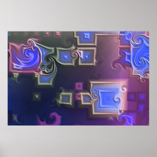 Abstracte c008 poster