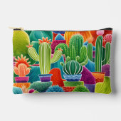 Abstracte Cactussen in Pot Etui (Voorkant)