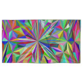 Abstracte caleidoscoop kussensloop (Voorkant-Links)