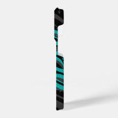 Abstracte Calligrafie-kunst iPhone Hoesje (Linkerkant)