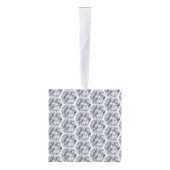 Abstracte camera diamant en kersthart decoratie (Rechts)