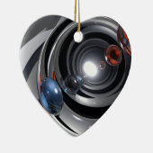 Abstracte cameralens keramisch ornament (Rechts)