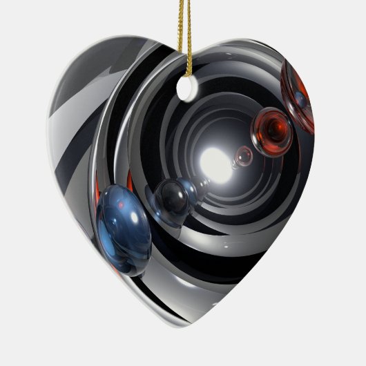 Abstracte cameralens keramisch ornament (Rechts)