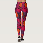 Abstracte Camo Leggings (Achterkant)