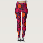Abstracte Camo Leggings (Voorkant)