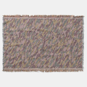 abstracte camouflage deken