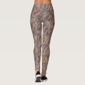 abstracte camouflage leggings (Achterkant)